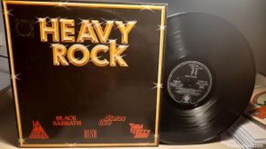 Discos de vinilo: LP HEAVY METAL ( BLACK SABBATH + THIN LIZZY + RUSH + STATUS QUO)
